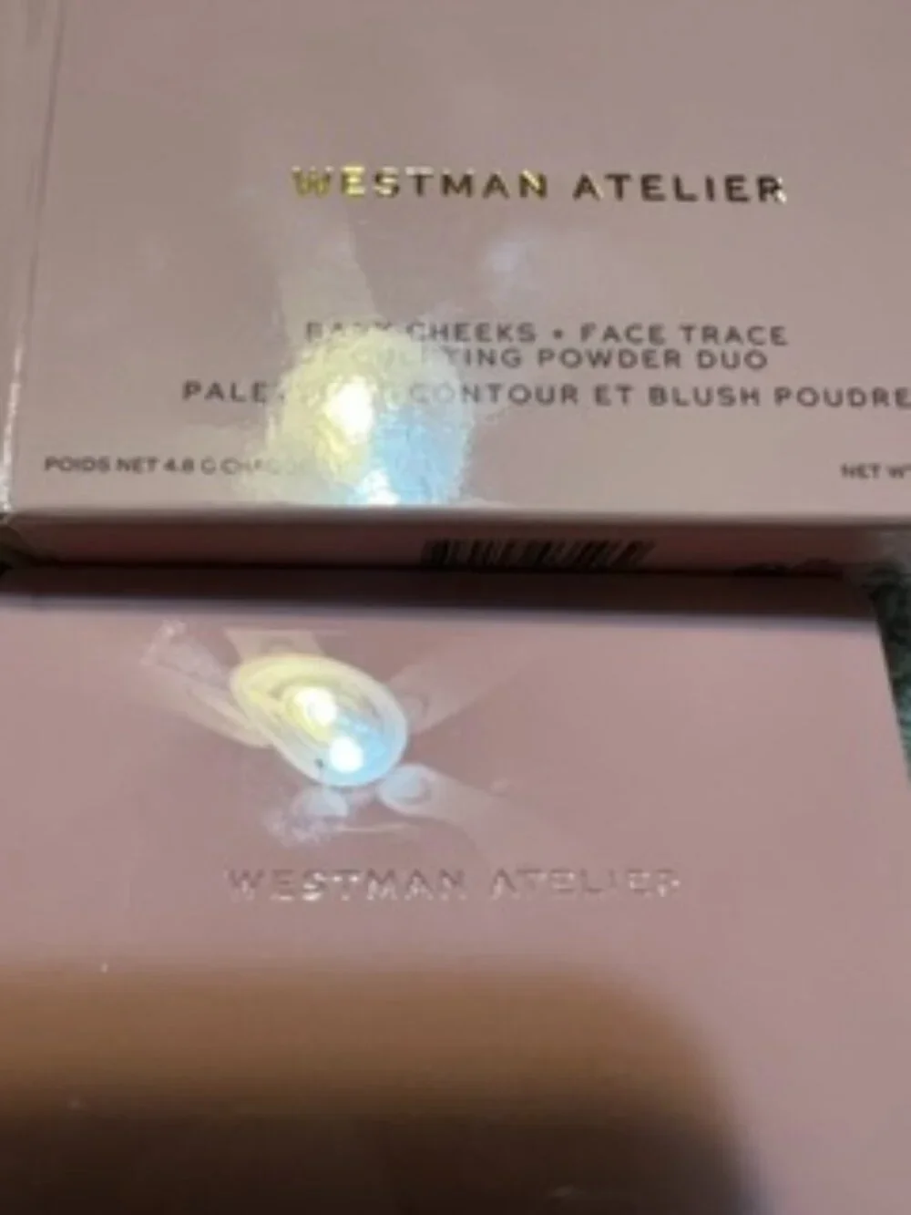 NWT Luxury Westman Atelier Baby Cheeks Face Trace in Petal & Biscuit